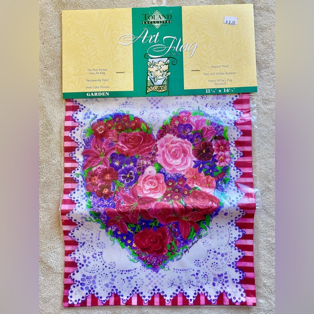 Valentines Garden Flag (11”x 14”)